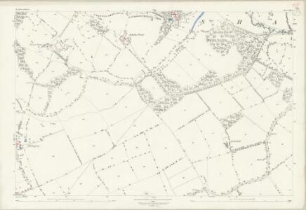 Bedfordshire VII.5 (includes: Odell; Sharnbrook) - 25 Inch Map