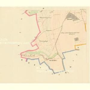 Dobritschan (Wocehow) - c1213-1-003 - Kaiserpflichtexemplar der Landkarten des stabilen Katasters