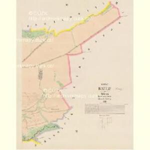Rattay - c6454-1-003 - Kaiserpflichtexemplar der Landkarten des stabilen Katasters