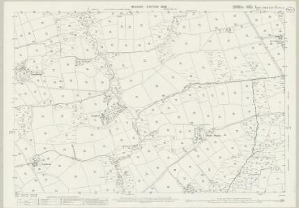 Cornwall IV.6 (includes: Kilkhampton; Launcells; Pancrasweek) - 25 Inch Map