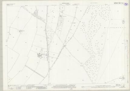 Wiltshire LXXVI.1 (includes: Coombe Bissett; Martin; Rockbourne; Stratford Tony) - 25 Inch Map