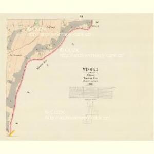 Wisoka - c8942-1-006 - Kaiserpflichtexemplar der Landkarten des stabilen Katasters