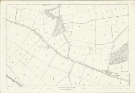Northamptonshire XVI.10 (includes: Brampton Ash; Braybrooke; Dingley) - 25 Inch Map