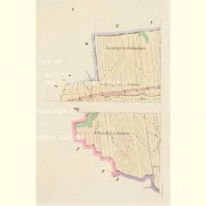Herrndorf (Knežowes) - c3198-1-001 - Kaiserpflichtexemplar der Landkarten des stabilen Katasters