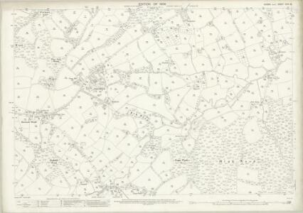 Sussex XXIX.16 (includes: Brightling; Burwash) - 25 Inch Map