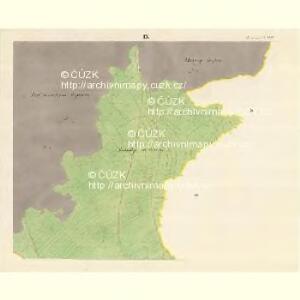 Horniemtsch - m0805-1-009 - Kaiserpflichtexemplar der Landkarten des stabilen Katasters