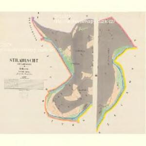 Stradischt (Stradisste) - c7400-1-001 - Kaiserpflichtexemplar der Landkarten des stabilen Katasters