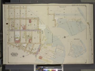Brooklyn, Vol. 1, Double Page Plate No. 12; Part of   Ward 12, Section 2; [Map bounded by Henry St., Hicks St., Bay St.; Including     Halleck St., Erie Basin, Beard St. (Elizabeth St.), Dwight St., Bush St.]; Sub   Plan No. 1; [Map bounded by Bay St.