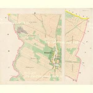Petrowitz (Petrowic) - c5724-1-001 - Kaiserpflichtexemplar der Landkarten des stabilen Katasters