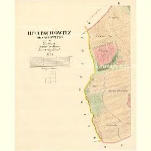 Hratschowitz (Hrassowice) - m0885-1-002 - Kaiserpflichtexemplar der Landkarten des stabilen Katasters