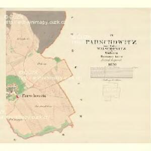 Parschowitz - m2228-1-008 - Kaiserpflichtexemplar der Landkarten des stabilen Katasters