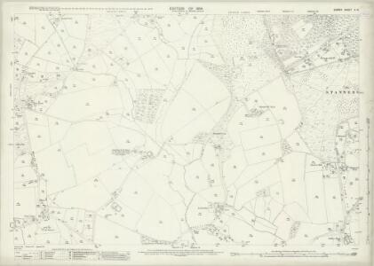 Surrey X.16 (includes: Chobham) - 25 Inch Map