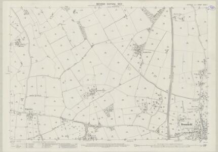 Suffolk XXXIX.1 (includes: Bramfield; Walpole; Wenhaston) - 25 Inch Map