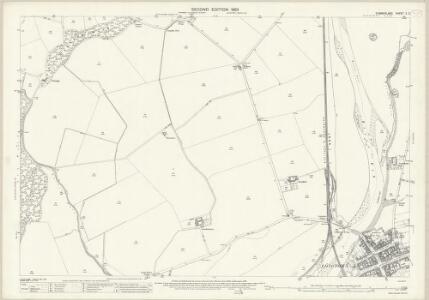 Cumberland X.2 (includes: Arthuret) - 25 Inch Map