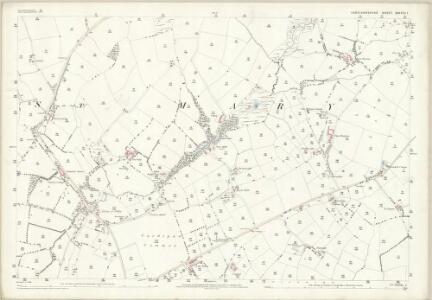 Cardiganshire XXXVIII.1 (includes: Cardigan; Llangoedmor) - 25 Inch Map