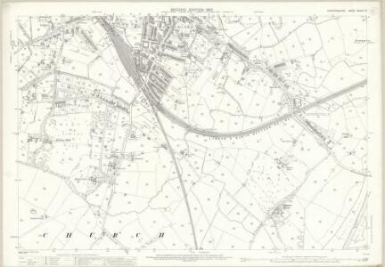 Staffordshire XXXVII.15 (includes: Stafford) - 25 Inch Map