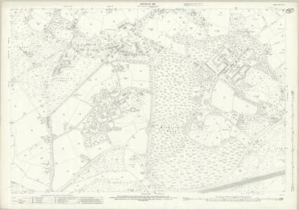 Surrey XVI.11 (includes: Horsell; Woking) - 25 Inch Map