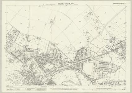 Cambridgeshire XL.14 (includes: Cambridge) - 25 Inch Map