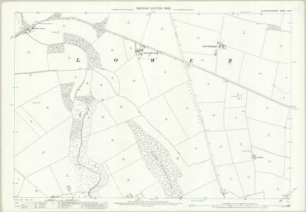 Gloucestershire XXI.16 (includes: Swell; Upper Slaughter) - 25 Inch Map