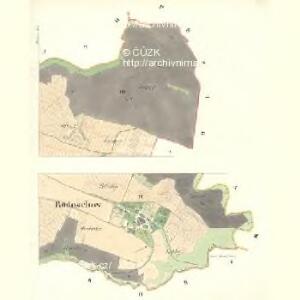 Radoschow (Radossow) - m2526-1-003 - Kaiserpflichtexemplar der Landkarten des stabilen Katasters