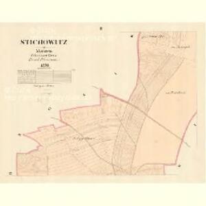 Stichowitz - m2882-1-002 - Kaiserpflichtexemplar der Landkarten des stabilen Katasters