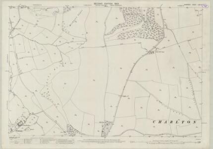 Somerset LXXV.9 (includes: Charlton Horethorne; Compton Pauncefoot; Corton Denham; South Cadbury) - 25 Inch Map
