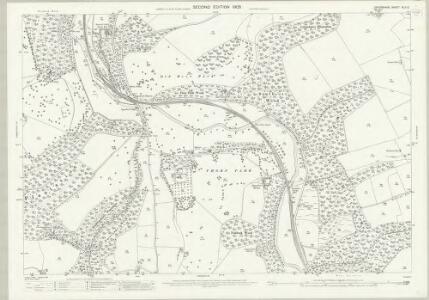 Devon XLII.12 (includes: Chawleigh; Eggesford; Wembworthy) - 25 Inch Map