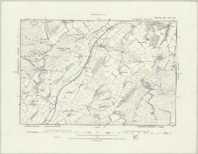 Radnorshire XVII.SE - OS Six-Inch Map