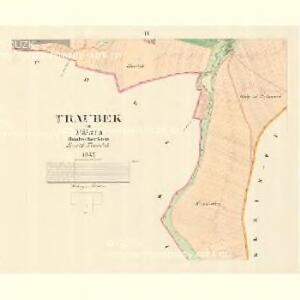 Traubek - m3139-1-004 - Kaiserpflichtexemplar der Landkarten des stabilen Katasters