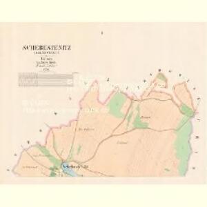 Schebestenitz (Ssebestenic) - c7706-1-001 - Kaiserpflichtexemplar der Landkarten des stabilen Katasters