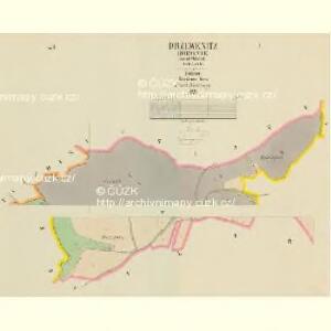 Drzewenitz (Dřewenice) - c1565-1-001 - Kaiserpflichtexemplar der Landkarten des stabilen Katasters