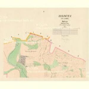 Zelwitz (Želvice) - c9408-1-002 - Kaiserpflichtexemplar der Landkarten des stabilen Katasters
