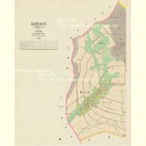 Bodisch (Bodassin) - c0307-1-001 - Kaiserpflichtexemplar der Landkarten des stabilen Katasters