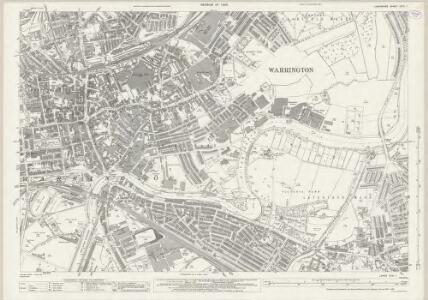 Lancashire CXVI.1 (includes: Warrington) - 25 Inch Map