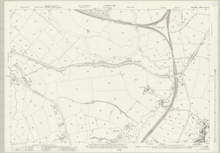 Wiltshire XXXVIII.3 (includes: Bradford On Avon; Holt; Staverton; Trowbridge; Wingfield) - 25 Inch Map