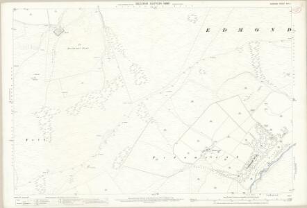 Durham XVII.1 (includes: Edmondbyers; Hunstanworth; Muggleswick) - 25 Inch Map