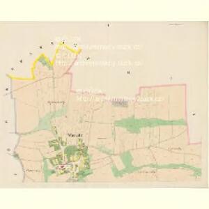 Wossitz - c5534-1-001 - Kaiserpflichtexemplar der Landkarten des stabilen Katasters