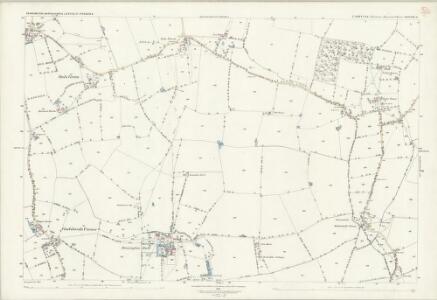 Suffolk XXXVIII.13 (includes: Badingham; Dennington; Laxfield) - 25 Inch Map