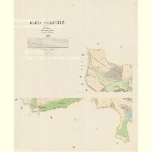 Klein Petschitz - c5680-1-001 - Kaiserpflichtexemplar der Landkarten des stabilen Katasters