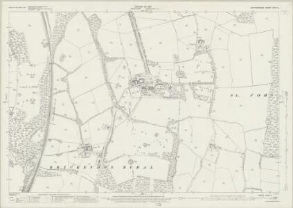 Hertfordshire XXXVI.3 (includes: Bayford; Brickendon Liberty; Hertford) - 25 Inch Map