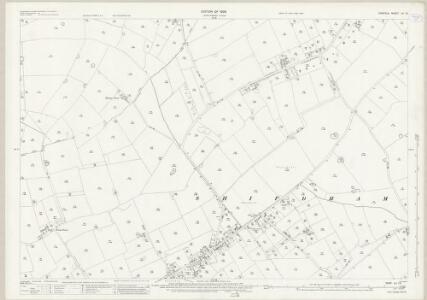Norfolk LX.12 (includes: East Bradenham; Scarning; Shipdham) - 25 Inch Map