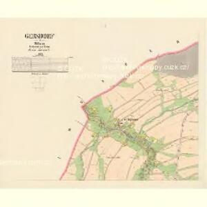 Gersdorf - c3093-1-001 - Kaiserpflichtexemplar der Landkarten des stabilen Katasters