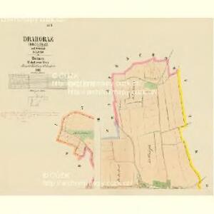 Drahoraz - c1498-1-003 - Kaiserpflichtexemplar der Landkarten des stabilen Katasters