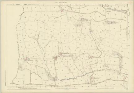 Somerset LXVIII.16 (includes: Ashbrittle; Chipstable; Clayhanger) - 25 Inch Map
