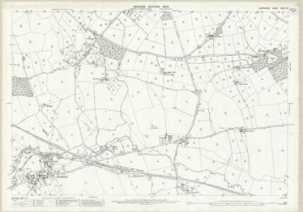 Shropshire XXXIII.15 (includes: Alberbury With Cardeston; Ford; Pontesbury; Westbury) - 25 Inch Map