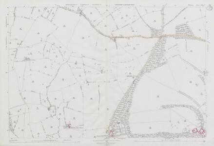 Wiltshire VIII.7 (includes: Brokenborough; Charlton; Hankerton; Malmesbury St Paul Without) - 25 Inch Map
