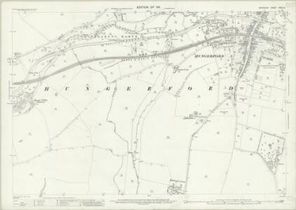 Berkshire XXXIII.15 (includes: Hungerford) - 25 Inch Map