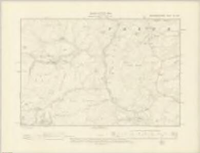 Montgomeryshire XLI.NW - OS Six-Inch Map