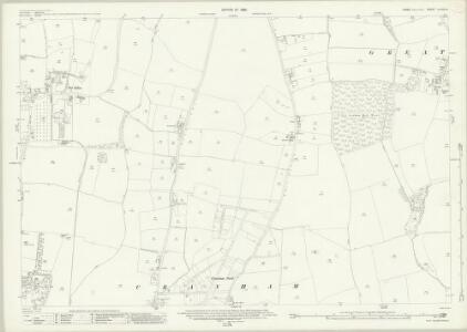 Essex (New Series 1913-) n LXXX.9 (includes: Cranham; Great Warley; Upminster) - 25 Inch Map