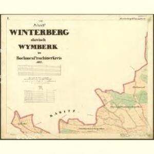 Winterberg - c8588-1-001 - Kaiserpflichtexemplar der Landkarten des stabilen Katasters